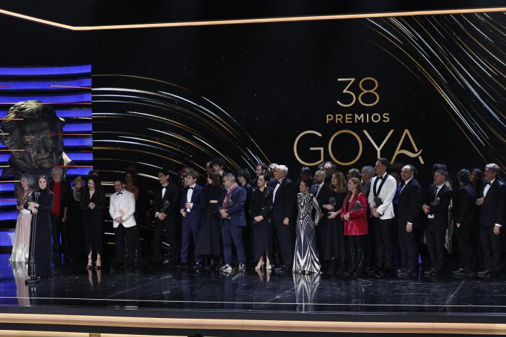 El desfile de la alfombra roja: Los premios Goya 2024